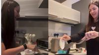 Dapur Nia Ramadhani di Singapura (Foto: Instagram @ramadhaniabakrie)