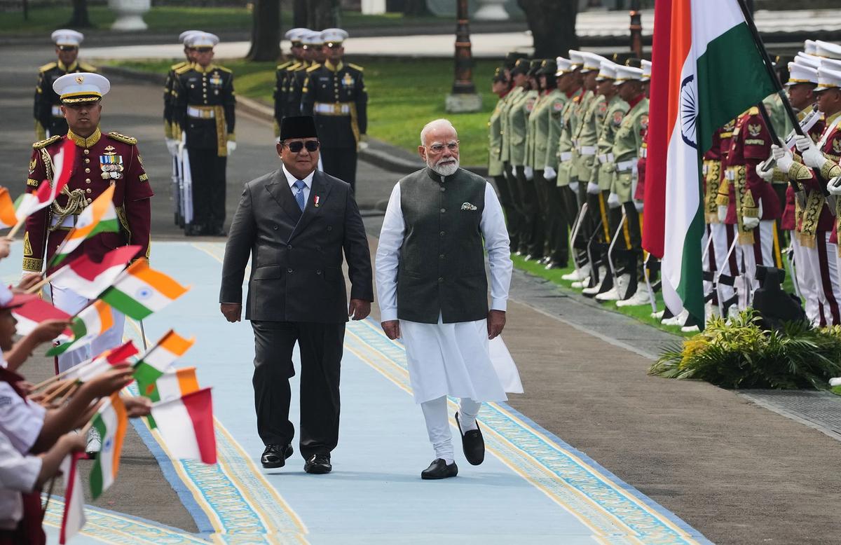 FOTO: Presiden Prabowo dan PM Modi Bahas Penguatan Kemitraan Strategis Indonesia India