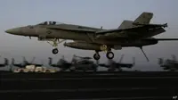 Pesawat tempur AS yang digunakan untuk menggempur ISIS di Suriah. (BBC)