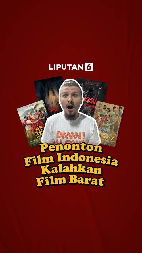 VIDEO: Cetak Rekor, Penonton Film Indonesia Kalahkan Film Barat