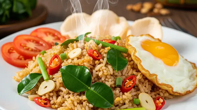 Nasi Goreng Daun Jeruk yang Harum