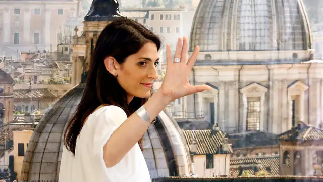 20160620-Cantiknya Virginia Raggi, Wali Kota Perempuan Pertama Ibu Kota Italia-Roma