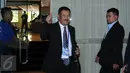 Manajer Persib, Umuh Muchtar (tengah) saat hadir untuk mengikuti Kongres Luar Biasa (KLB) PSSI di Jakarta, Rabu (3/8). Kongres untuk menetapkan enam agenda pada Kongres Luar Biasa (KLB) PSSI mendatang. (Liputan6.com/Helmi Fithriansyah)