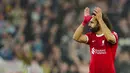 Pemain asal Mesir ini bergabung dengan Liverpool dari AS Roma sejak musim panas 2017 lalu. (AP Photo/Jon Super)