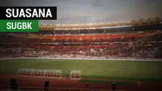 Berita video laporan dengan vlog suasana di dalam SUGBK (Stadion Utama Gelora Bung Karno), Senayan, menjelang final Piala Presiden 2018, Sabtu (17/2/2018).
