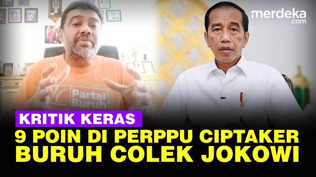VIDEO: [FULL] 9 Poin di Perppu Cipta Kerja Paling Disorot, Buruh Ingin Temui Jokowi