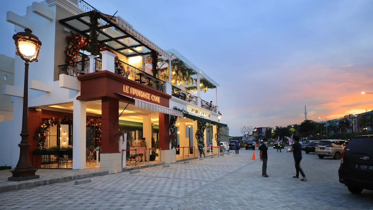 Ruko bergaya Eropa di Summarecon Serpong seharga Rp 3 miliar.