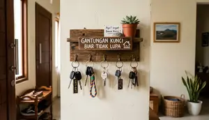10 Ide Tempat Menyimpan Kunci agar Tidak Lupa Menaruhnya, Anti Hilang