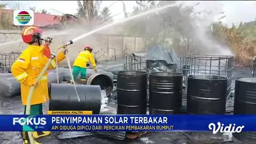 Fokus Pagi : Rumah Semi Permanen di Kawasan Grogol Jakbar Terbakar, Pemilik Rumah Histeris