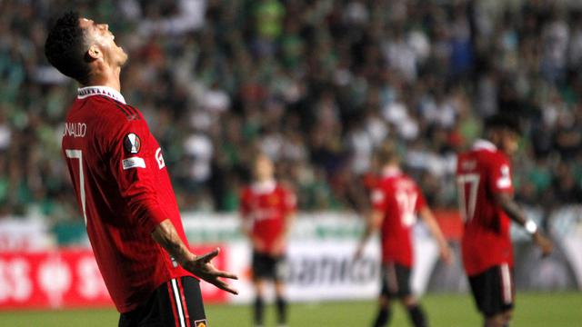 Foto: Frustrasinya Cristiano Ronaldo saat Gagal Cetak Gol ke-700 saat MU Hanya Menang Tipis atas Omonia di Liga Europa