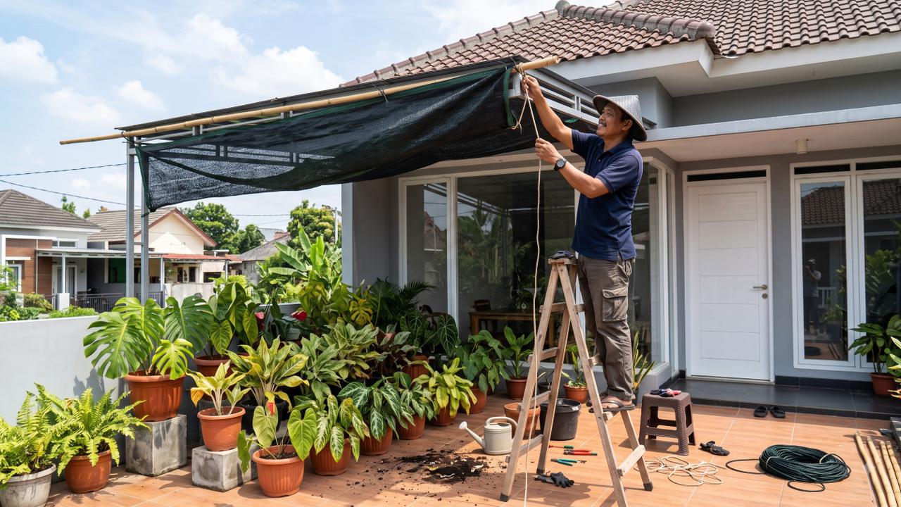 Cara Mengurangi Stres Panas pada Tanaman Hias, Jangan Sampai Layu dan Mati