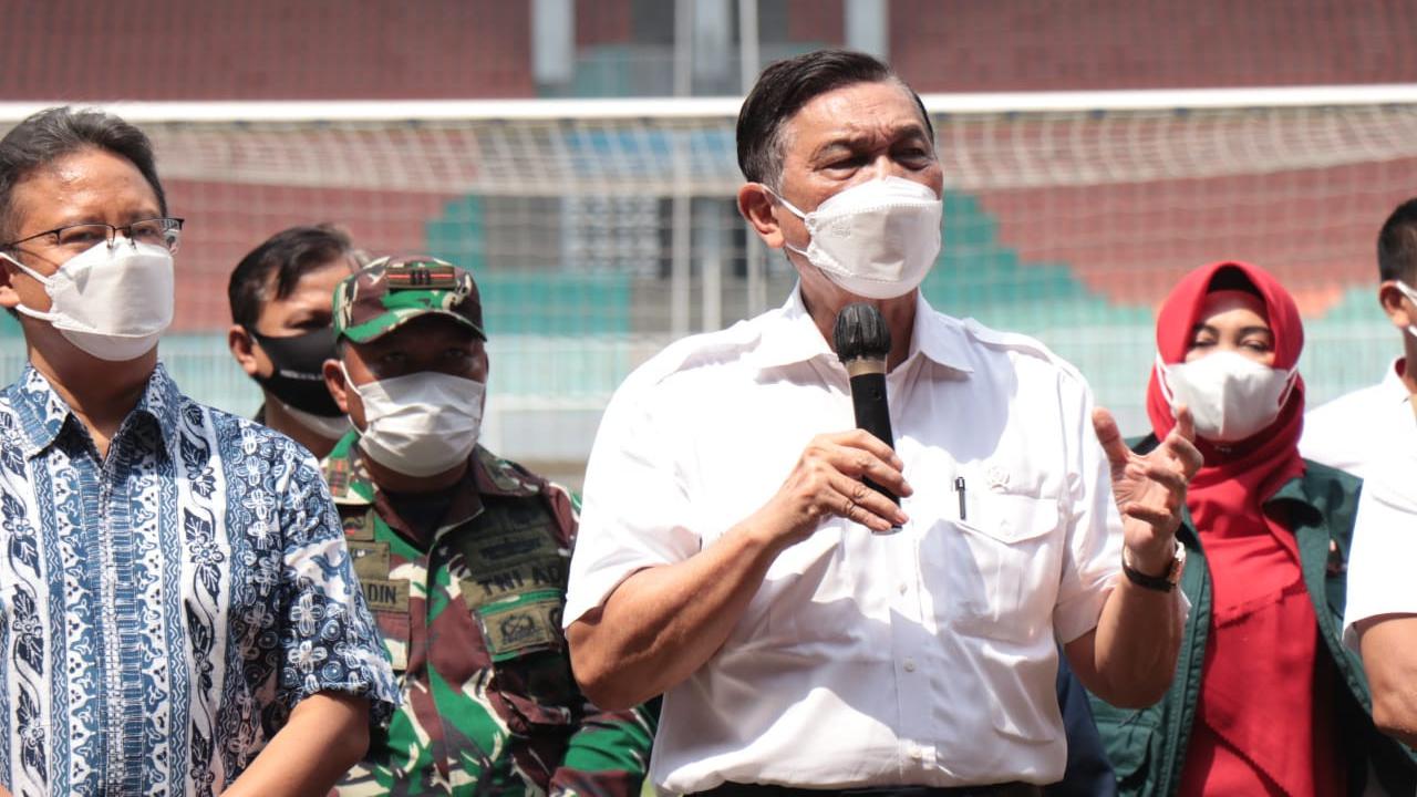 Menteri Koordinator Bidang Kemaritiman dan Investasi Luhut Binsar Pandjaitan