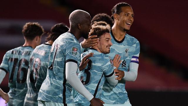 Takumi Minamino Cetak Gol, Liverpool Bantai Lincoln 7-2 di Piala Liga Inggris