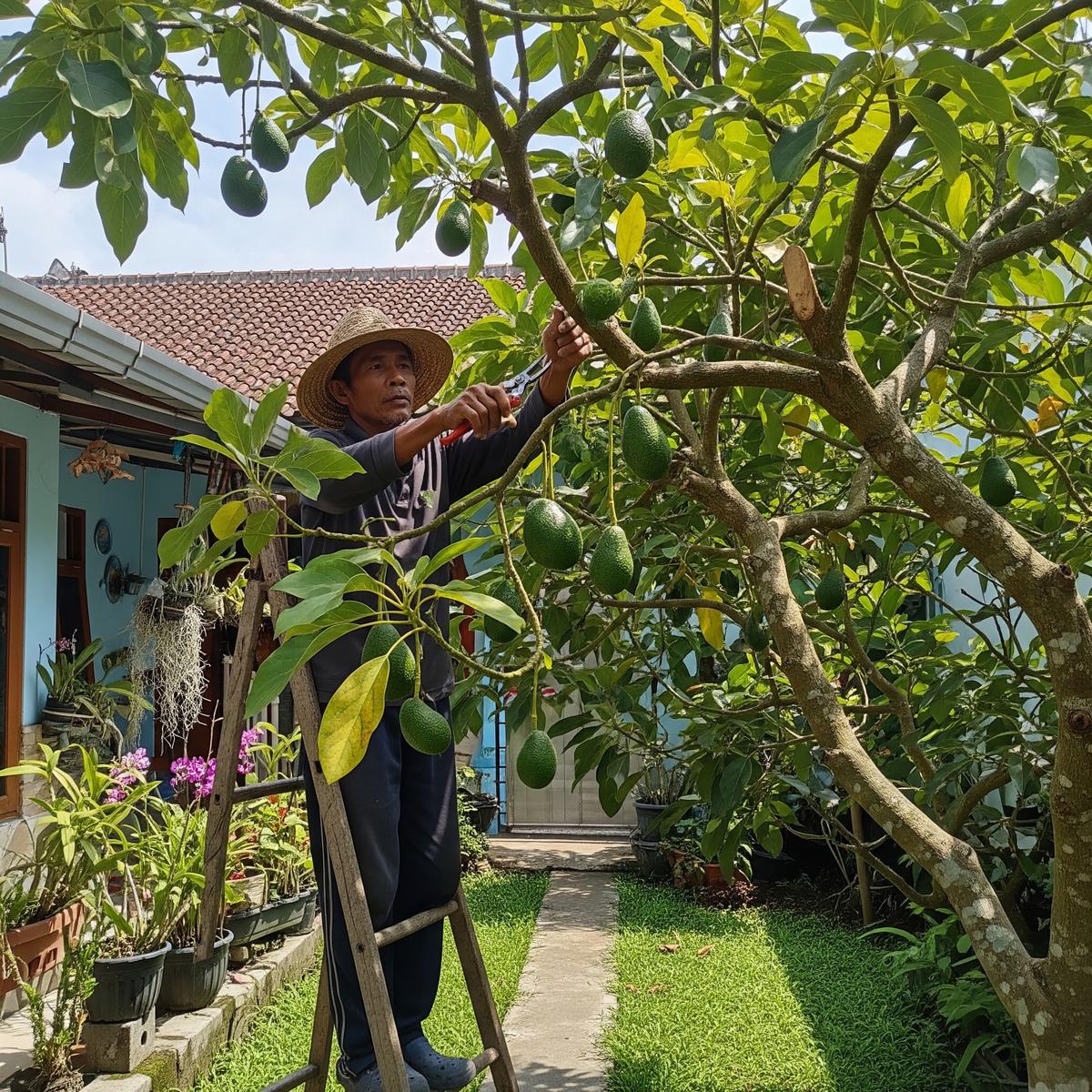 9 Cara Memangkas Pohon Alpukat agar Cepat Berbuah dan Tidak Menjulang