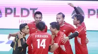 Timnas voli putra Indonesia beraksi di SEA V League 2024. (Dok PBVSI)