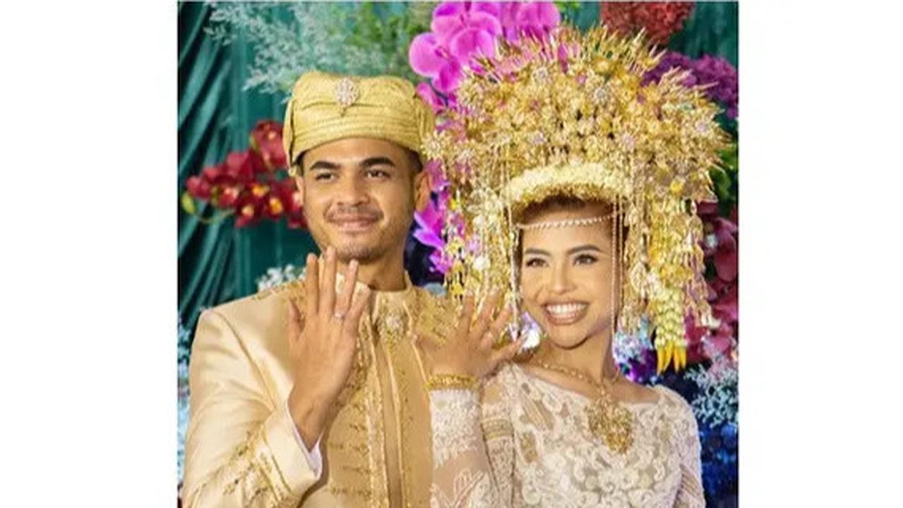 6 Potret Kebahagiaan Pernikahan Adik Marshanda Adrian Hashfi, Ada Sienna Tampil Cantik Anggun Berhijab