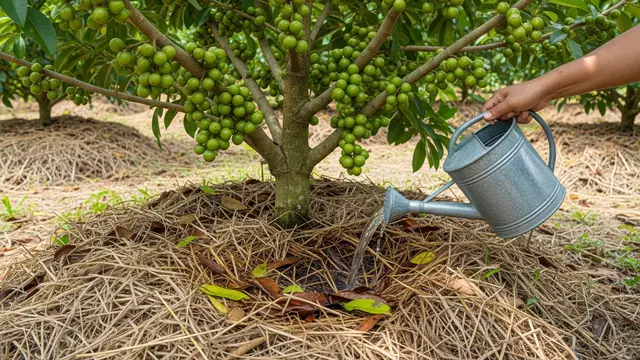 Tips Bakal Buah Duku Tidak Rontok Sebelum Matang