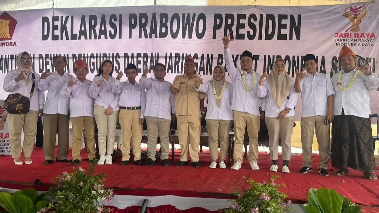 Organisasi sayap Partai Gerindra, Jaringan Rakyat Indonesia (Jari Raya).