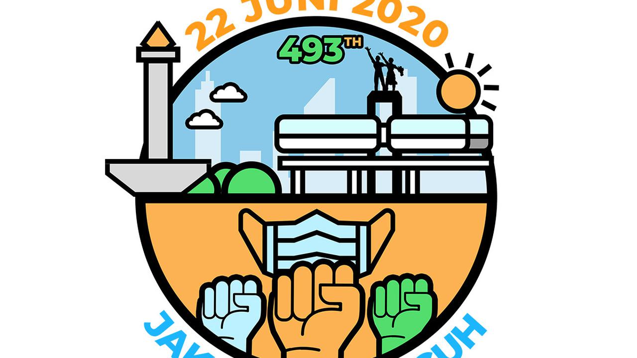 Logo HUT ke-493 DKI Jakarta