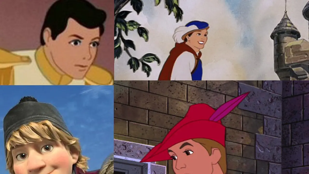 Begini Wajah Asli Para Pangeran di Film Animasi Disney