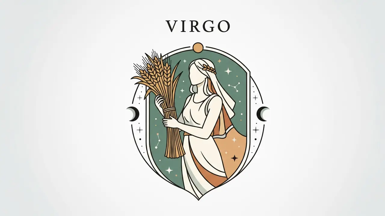 Ilustrasi Zodiak Virgo