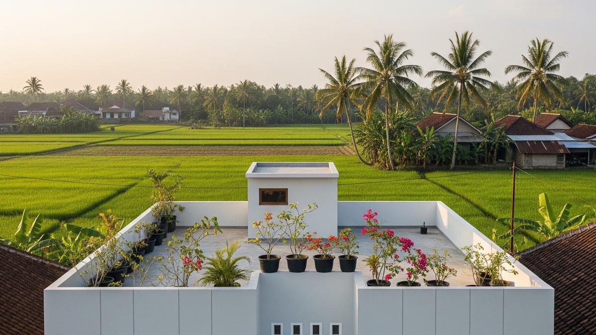 Ukuran 7x12 Rumah Minimalis Sederhana di Desa, 9 Desainnya Kekinian Dekat Alam