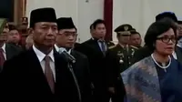Presiden Jokowi telah melantik 12 menteri baru