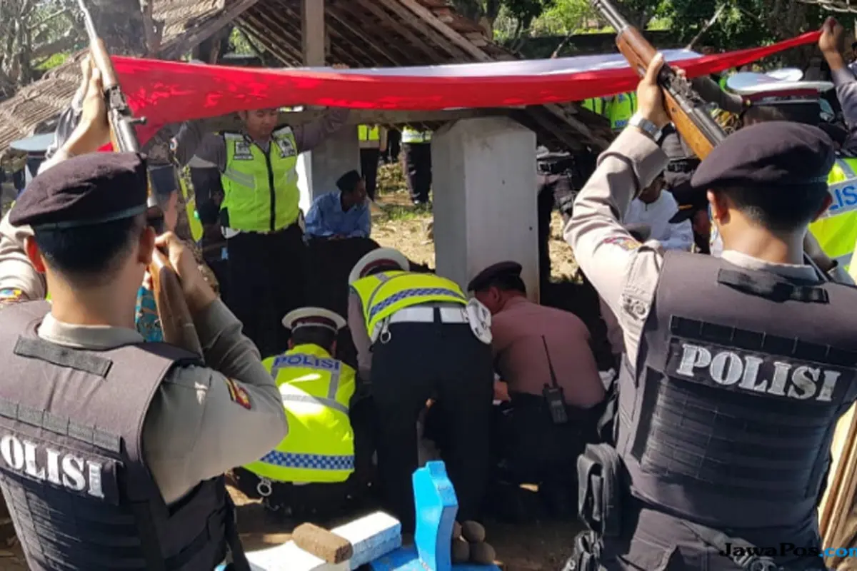 Polisi meninggal dunia saat menjaga TPS