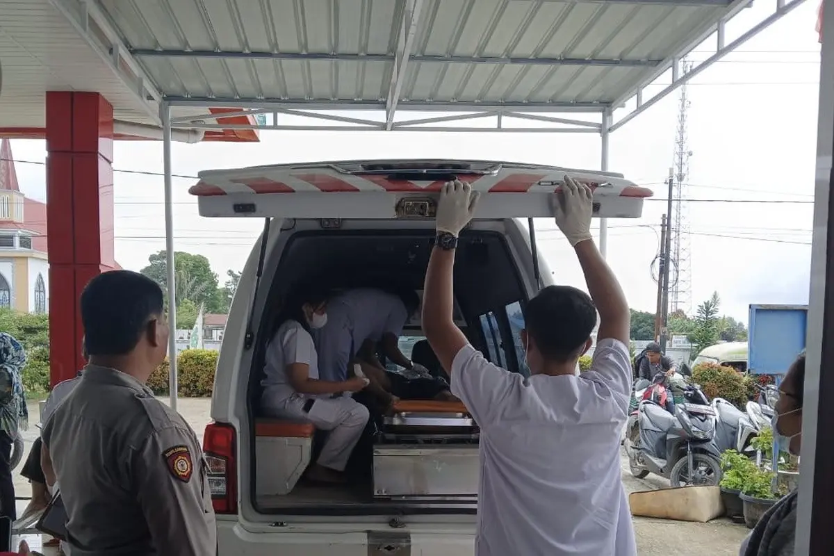 Lokasi suami bunuh istri dengan martil di Simalungun.