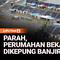 Meski intensitas hujan mulai menurun, banjir justru semakin parah melanda sejumlah wilayah di Kecamatan Tambun Utara, Kabupaten Bekasi, Jawa Barat. Peningkatan volume air dipicu luapan Sungai Cikarang Bekasi Laut atau Sungai CBL, yang menyebabkan rum...