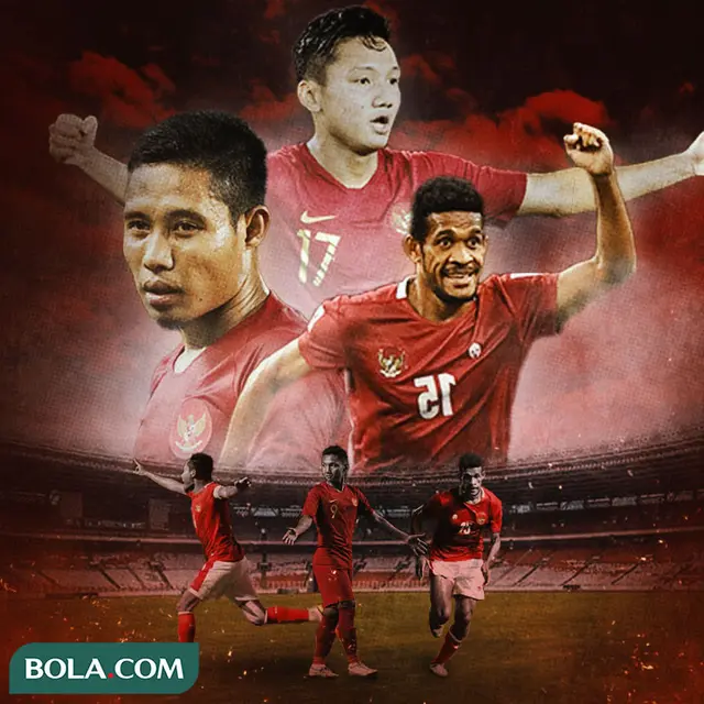 Timnas Indonesia - Evan Dimas, Ricky Kambuaya, Syahrian Abimanyu