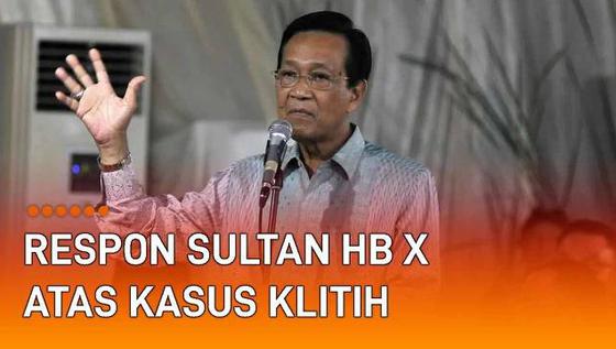 VIDEO: Respon Sultan HB X Atas Kasus Klitih Tewaskan Pelajar SMA di Yogyakarta