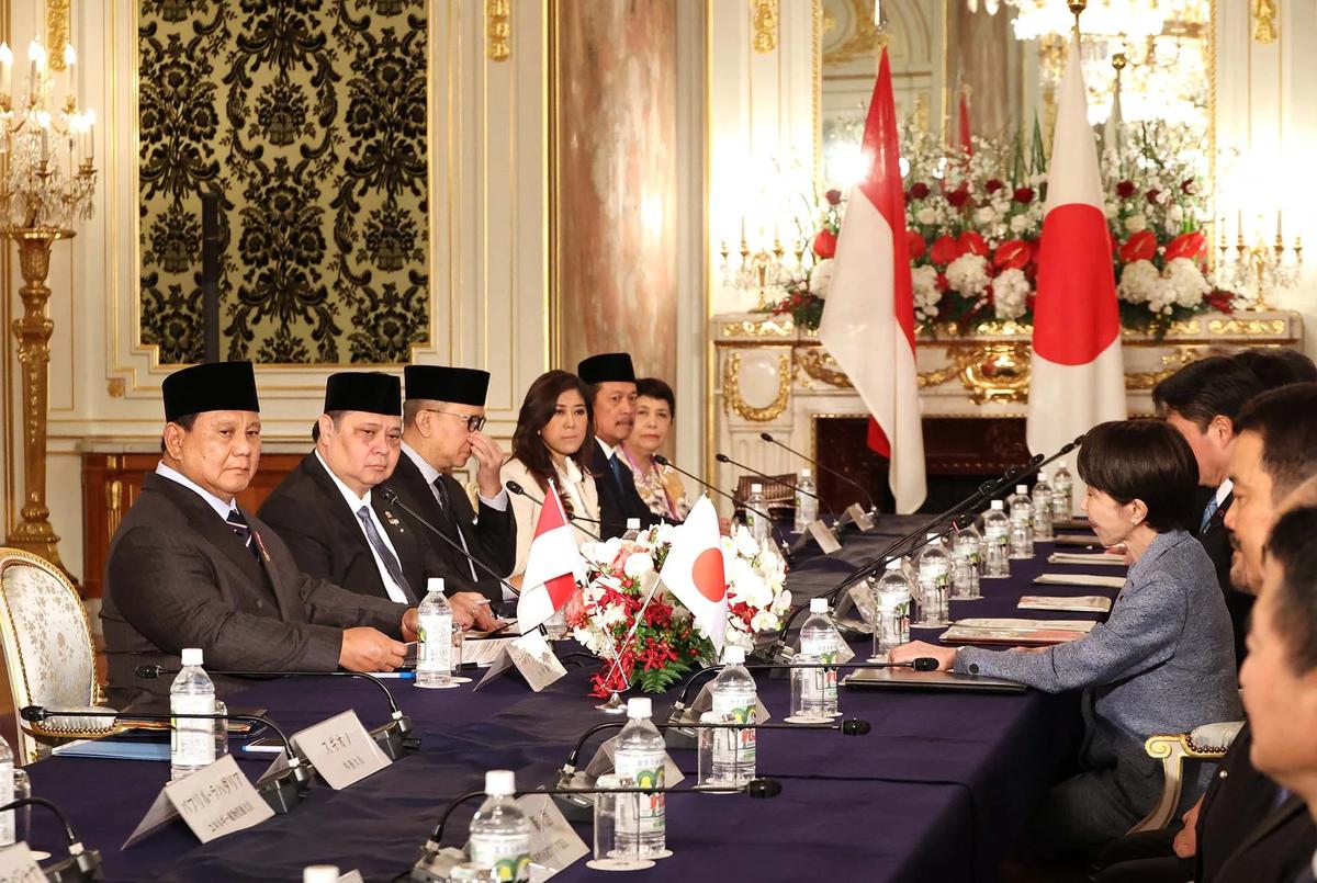 FOTO: Presiden Prabowo Bahas Penguatan Kerja Sama Strategis dengan PM Jepang