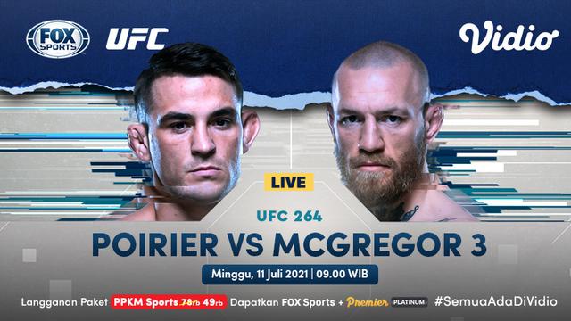 Saksikan Live Streaming Ufc 264 Dustin Poirier Vs Conor Mcgregor Di Vidio Minggu 11 Juli 2021 - Ragam Bolacom