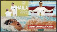 Perenang Indonesia, Jason Donovan Yusuf, mendominasi gaya punggung putra di SEA Games 2025. (Bola.com/Wiwig Prayugi)
