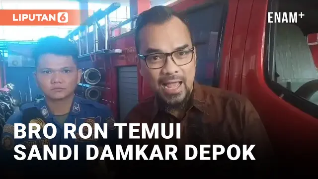 Temui Sandi Butarbutar, Bro Ron Minta Jangan Takut