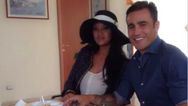 Farah Quinn dan Fabio Cannavaro