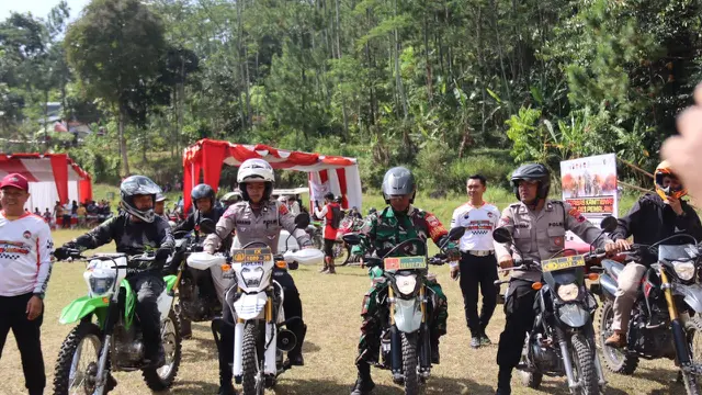 Trabas Kamtibmas cegah Karhutla di Pemalang. (Foto: Liputan6.com/Muhamad Ridlo)