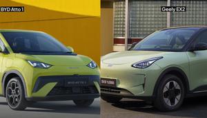 Geely EX2 Pro dan BYD Atto 1 Premium (Foto: Dok. Instagram @carsmediaid)