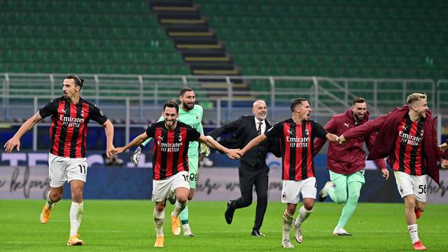 Zlatan Ibrahimovic Bawa AC Milan Taklukan Inter Milan di Derby Della Madonnina
