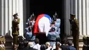 Rencananya, persiapan pemakaman kenegaraan mantan Presiden Chile Sebastian Pinera akan dimulai pada Jumat (9/2/2024). (Pablo Vera/AFP)