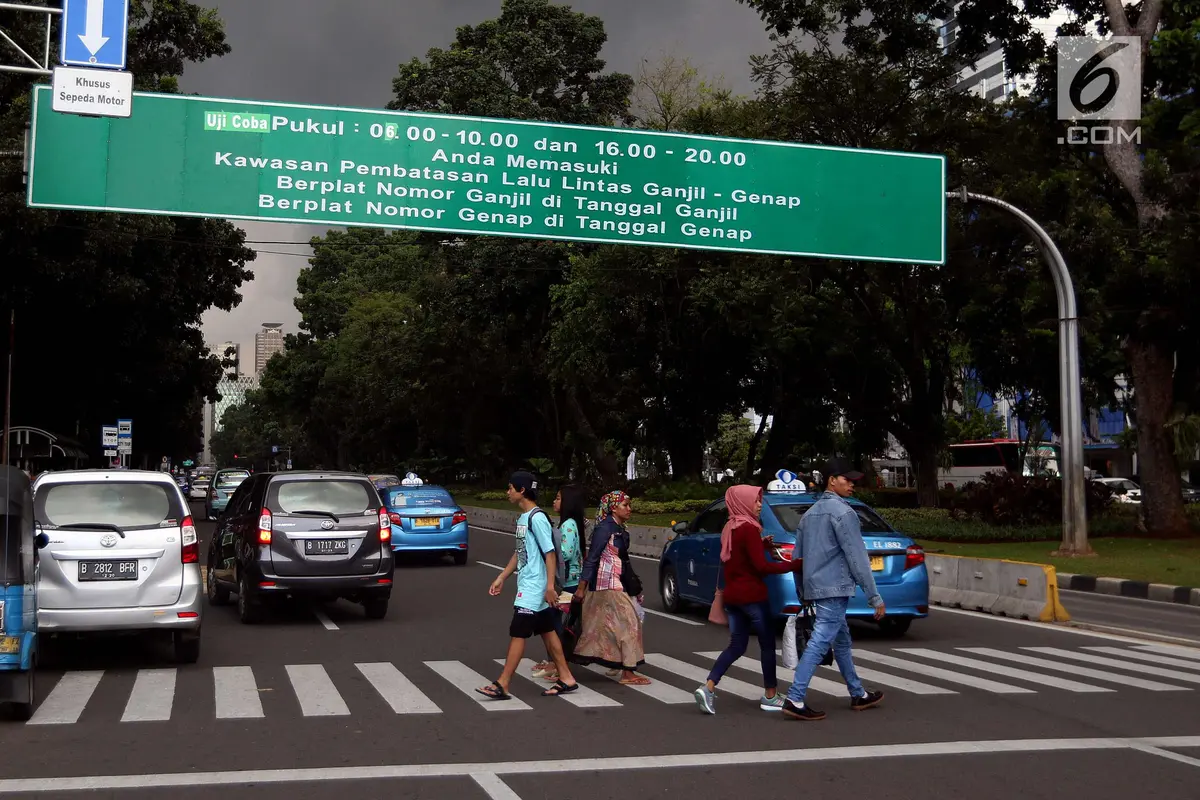 Ganjil Genap Sudirman Thamrin