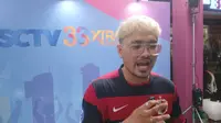 Pegiat media sosial, Mario Delano pada acara Vidio Premier League Festival di Cilandak Town Square, Jakarta, Sabtu (5/8/2023). (Bola.com/Hery Kurniawan)