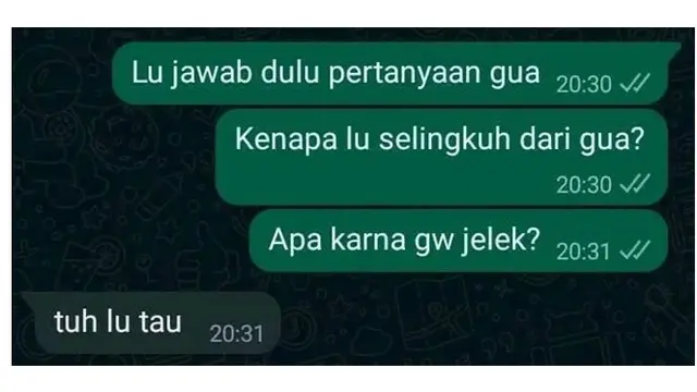 6 Chat Ditolak Halus karena Paras Tak Sesuai Kriteria Ini Bikin Senyum Getir