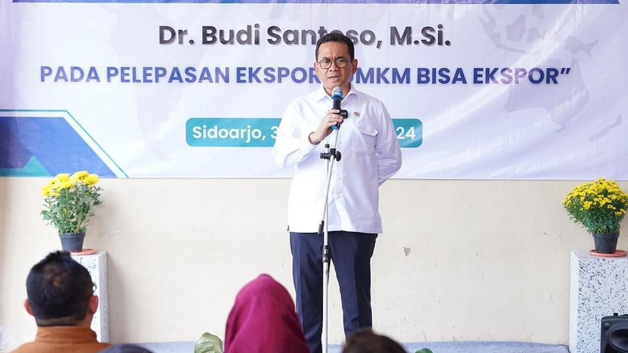 Mendag Lepas Ekspor Produk Empat UMKM dari Jatim