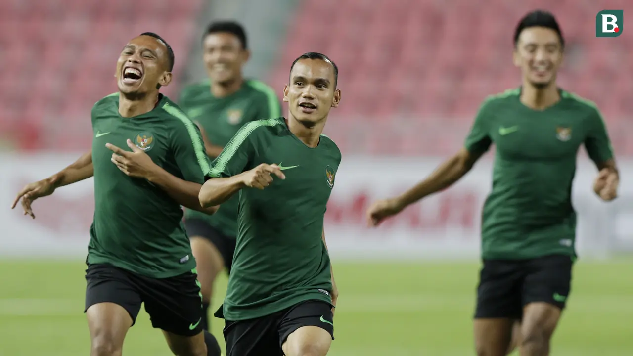 Latihan Timnas Indonesia