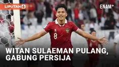 Setelah Egy Maulana Vikri, satu lagi penyerang timnas Indonesia pulang. Witan Sulaeman terima pinangan Persija Jakarta dan diumumkan Selasa (31/1/2023) pagi. Witan sebelumnya telah bermain di sejumlah klub Eropa. Terakhir Witan bermain di klub Slovak...