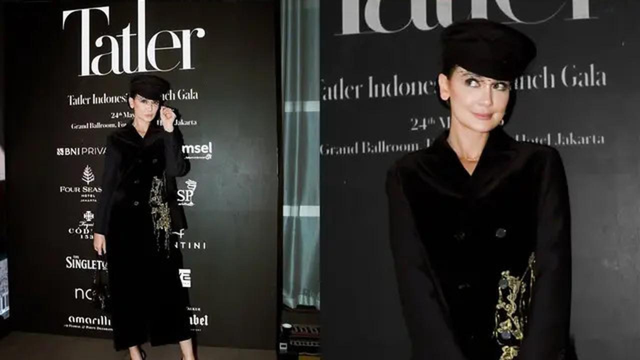 Potret Terbaru Gaya Couple Serba Hitam Luna Maya dan Maxime Bouttier, Stylish dan Elegan