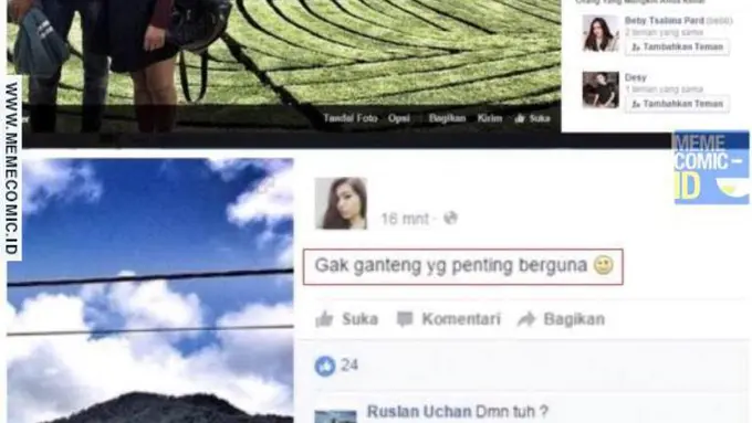 Bilang Pacar Nggak Ganteng, Cewek Ini Langsung Jadi Bahan Meme