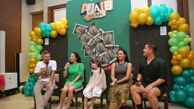 Gempi saat melakukan konferensi pers yang berlangsung di Hutan Kota by Plataran, Jakarta Pusat (Fimela.com/Dok/Adrian Putra)
